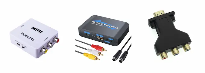Convertidores de HDMI a AV