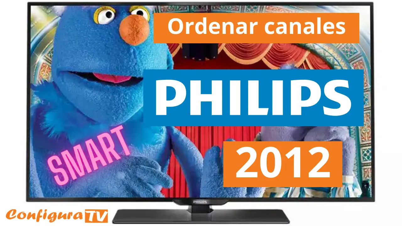 Cómo Ordenar canales Pjilips 2012 Smart