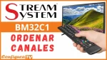 Ordenar canales TV STREAM System