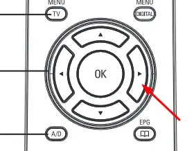Cursores mando Philips antiguo 2007