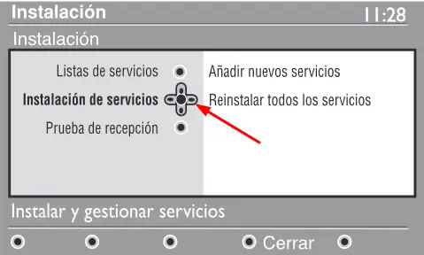 Buscar canales Philips antiguo del 2007