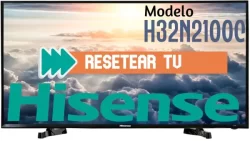 Resetear tv Hisense